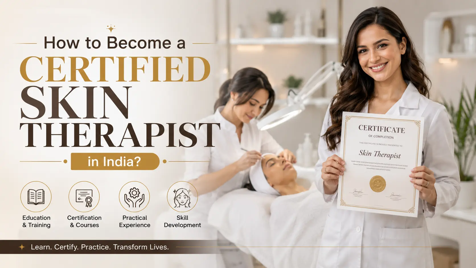 How to Become a Certified Skin Therapist in India?