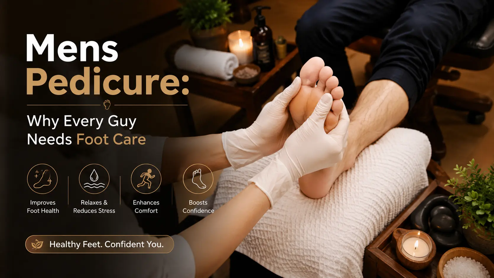 Mens Pedicure: Why Every Guy Needs Foot Care