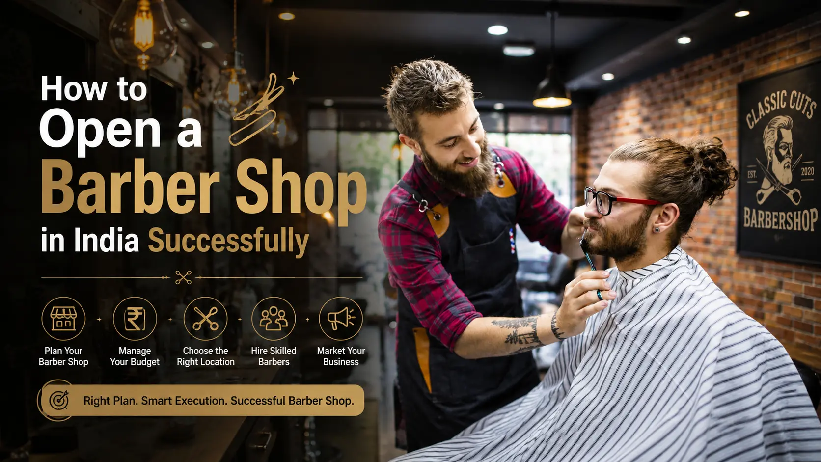 How to Open a Barber Shop in India Successfully