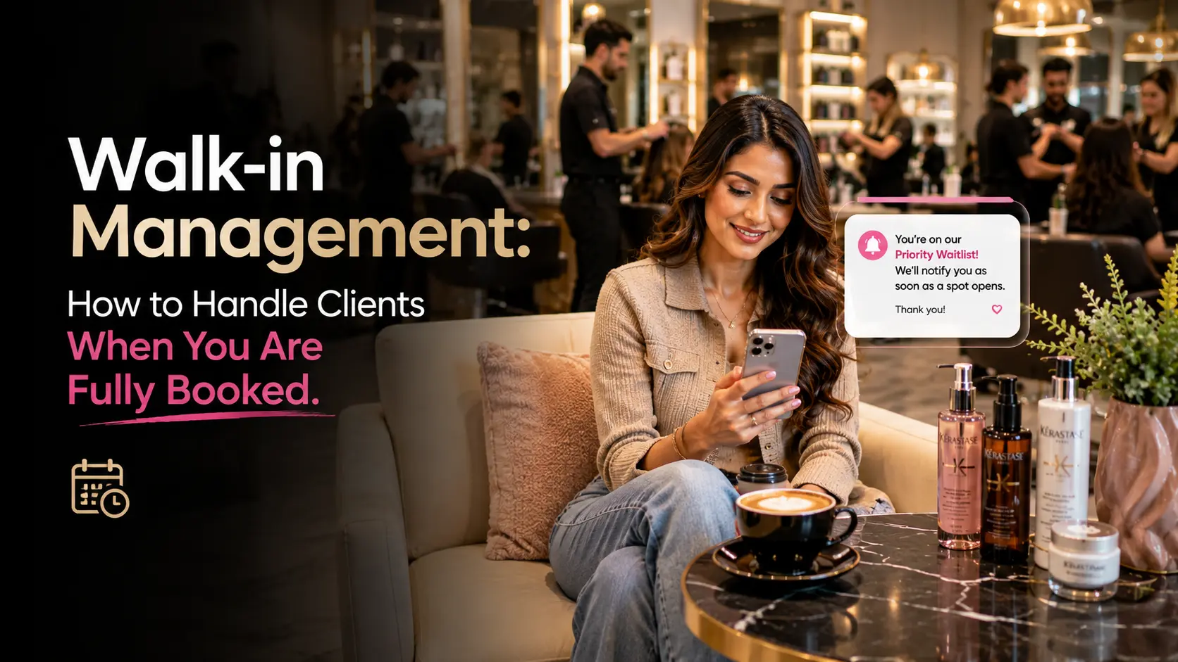 Salon Walk in Management: Easy Ways to Handle Clients When Fully Booked